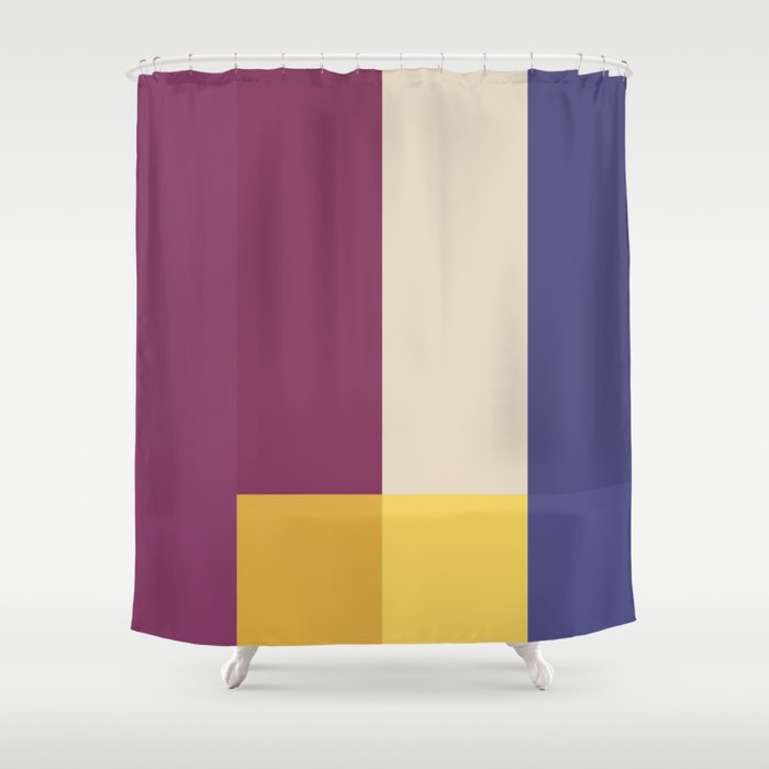 Colors 2 Shower Curtain