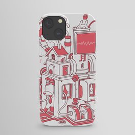 Red house iPhone Case