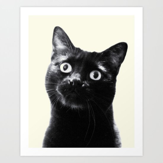 hello! Art Print