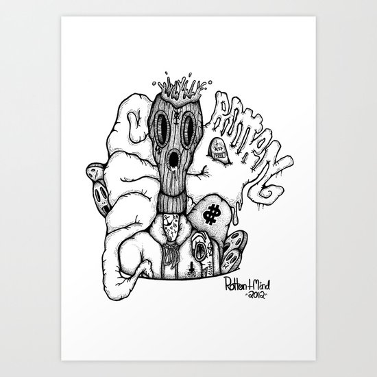 RottenGoon- Art Print