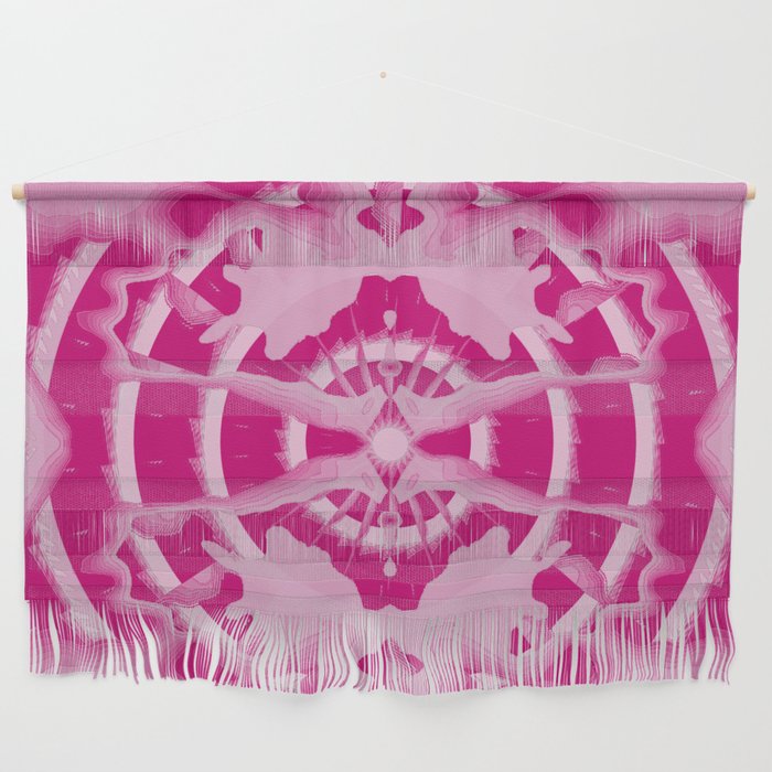 Playing with pink tones ... Wall Hanging