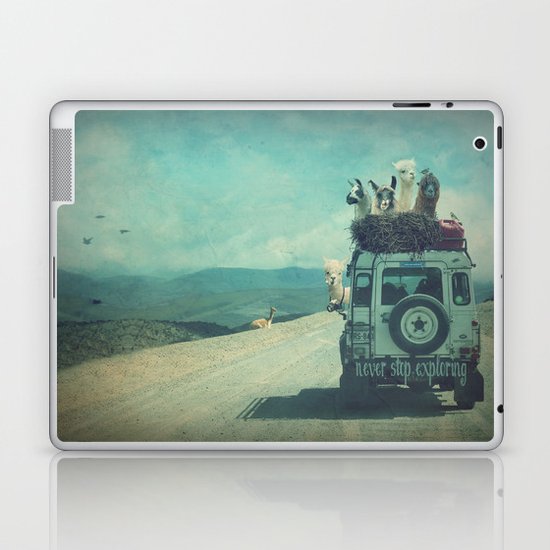 NEVER STOP EXPLORING II SOUTH AMERICA Laptop & iPad Skin