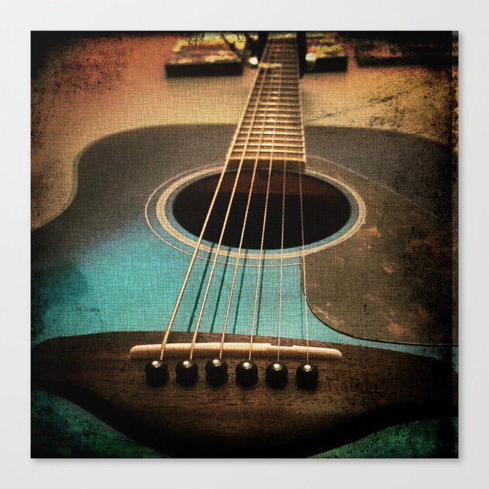 Midnight Strum Canvas Print