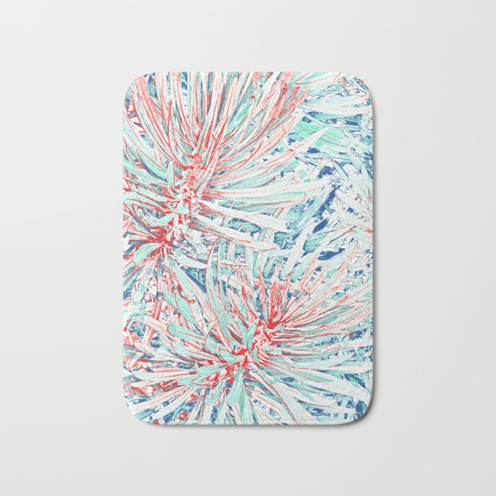 Tropical abstract(12) Bath Mat