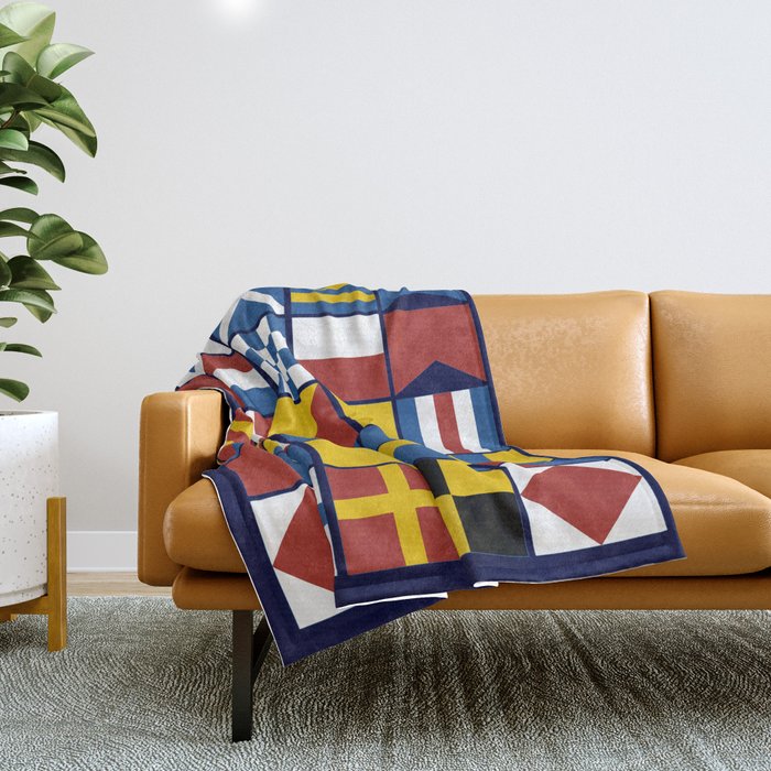 Nautical best sale throw blankets