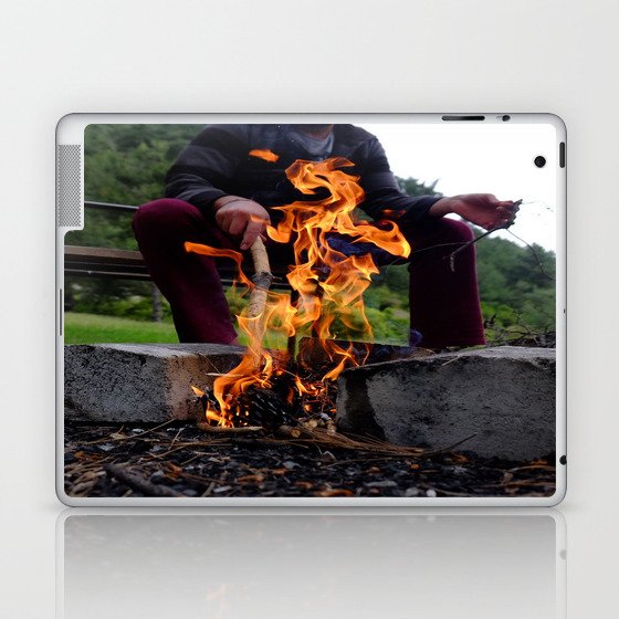 Sinless Fire Laptop & iPad Skin