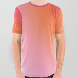 Sunrise Gradient All Over Graphic Tee