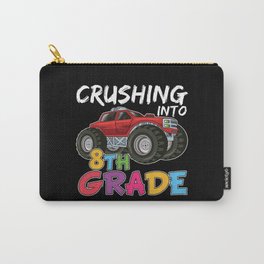 Crushing Into 8th Grade Monster Truck Carry-All Pouch