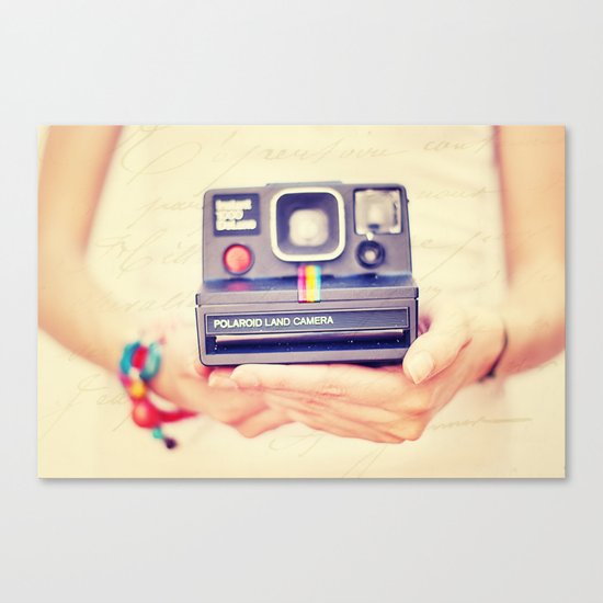 Polaroid Canvas Print