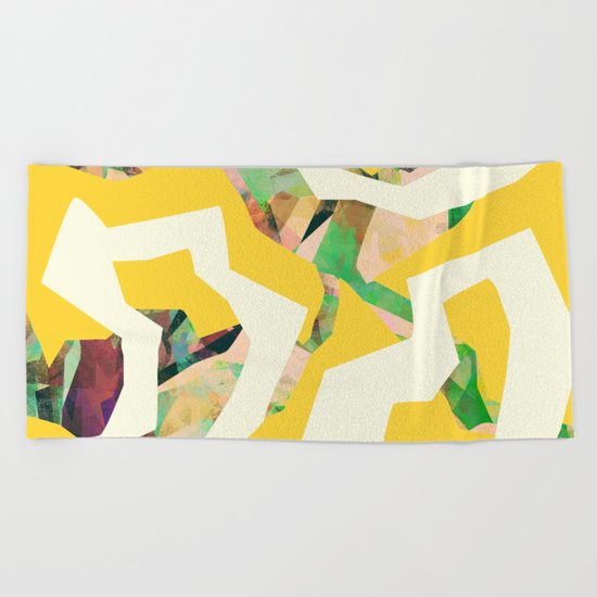 Camouflage XXXV Beach Towel