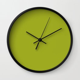 Simply Solid - Citron Wall Clock