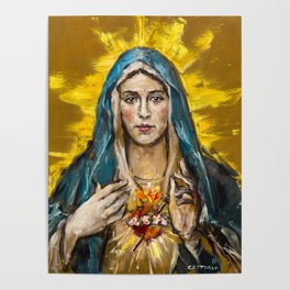 Cor Maria Sacratissimum Poster