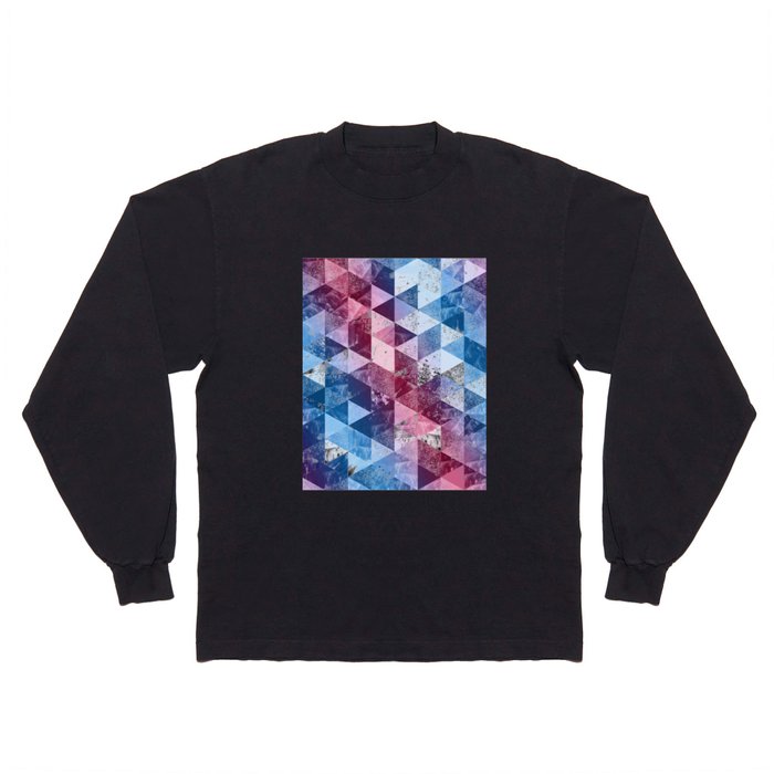 Abstract Geometric Background #8 Long Sleeve T Shirt