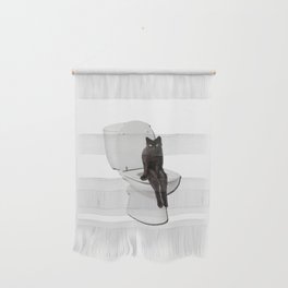 Toilet Cat Wall Hanging