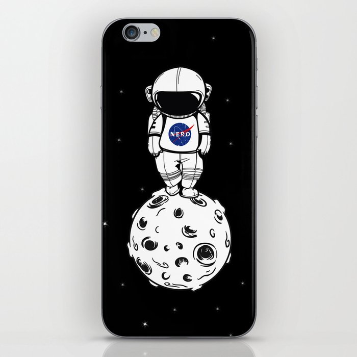 rolling in space iPhone Skin