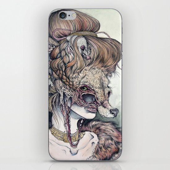 Vulpes Masquerade, now as a print! iPhone & iPod Skin