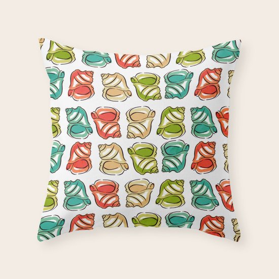 Rapana Throw Pillow