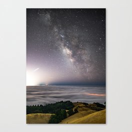 Milky Skies Over San Francisco Canvas Print