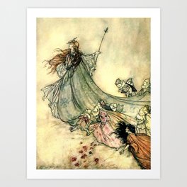 The Fairy Queen Art Print