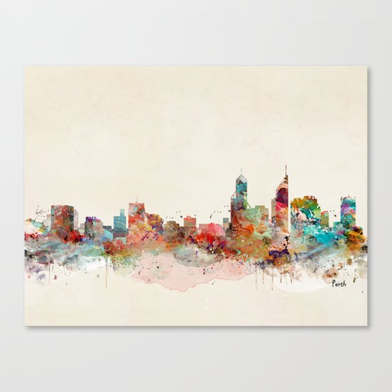perth australia Canvas Print
