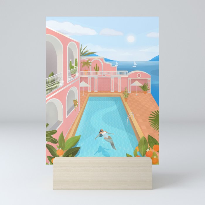 Summer Zen Mini Art Print