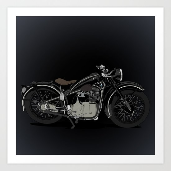 1937 Black Art Print