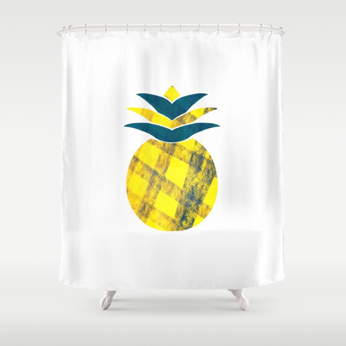 Island Bliss: A Tropical Delight Shower Curtain