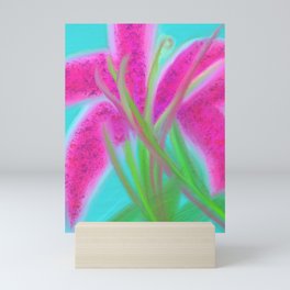 Sky Lily Bright  Mini Art Print