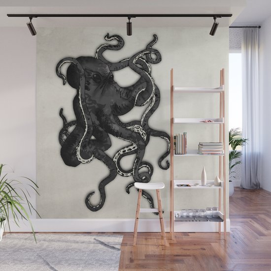 Octopus Wall Mural by nicklasgustafsson Society6
