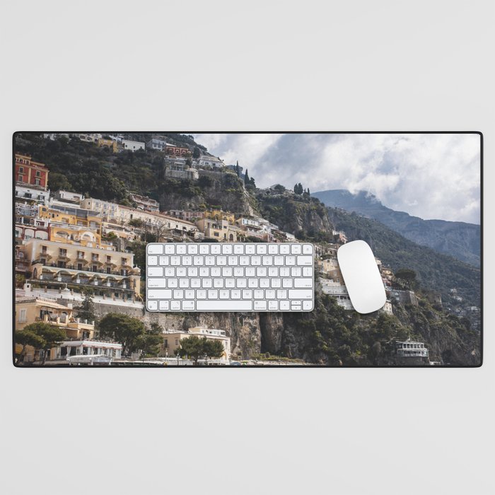 Positano Beach Desk Mat