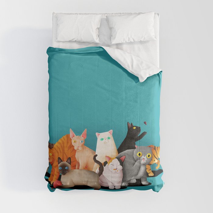 Gatos / Cats Comforter