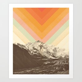 Mountainscape 2 Art Print