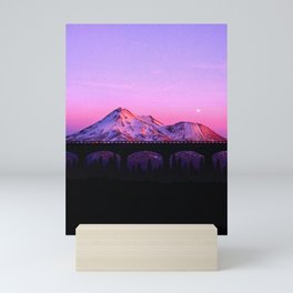 Sunset Mountain Mini Art Print