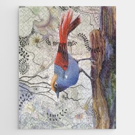 Just Be: Red-Tailed Laughing Thrush Jigsaw Puzzle