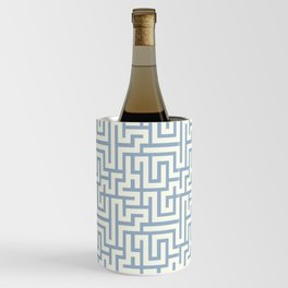 Blue maze pattern  Wine Chiller