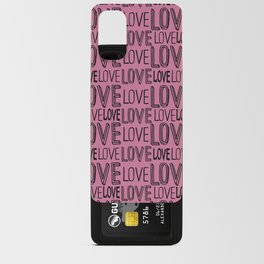 Love lettering Android Card Case