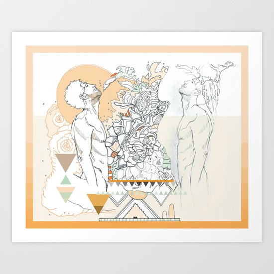 american spirit Art Print