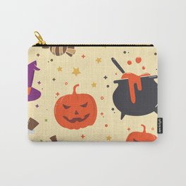 Halloween Pattern Background Carry-All Pouch