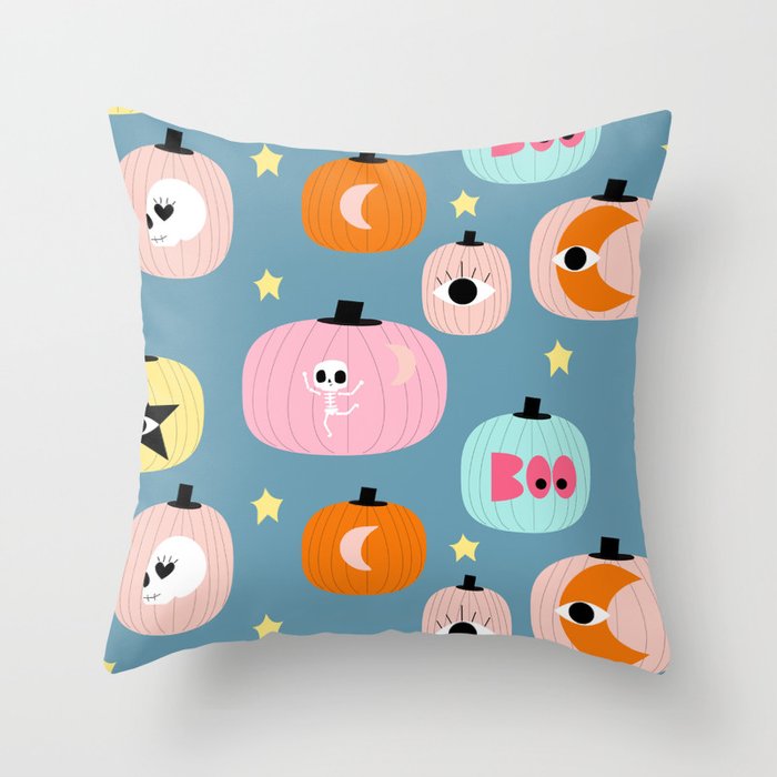 Pumpkin colored 2025 throw