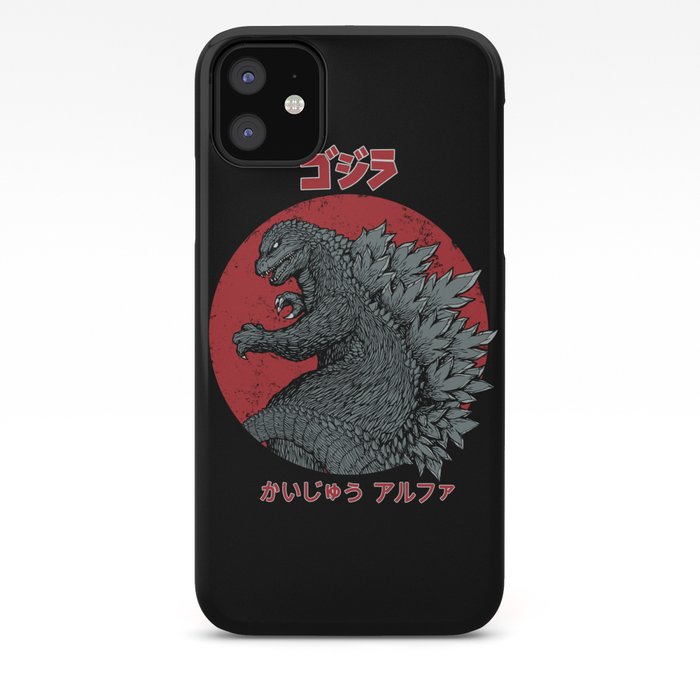 Gojira Kaiju Alpha iPhone Case by pigboom | Society6