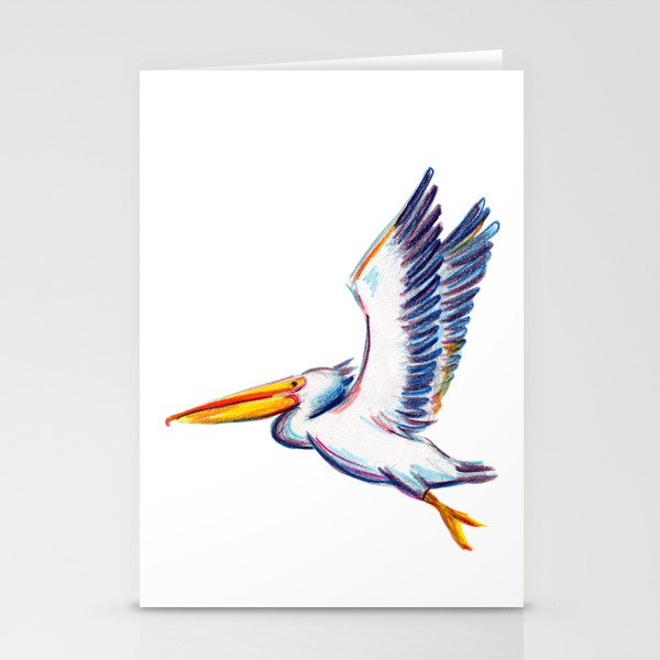Flight of the Pelican III Stationery Cards