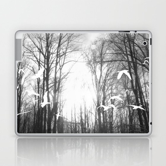 Ghost Forest Laptop & iPad Skin