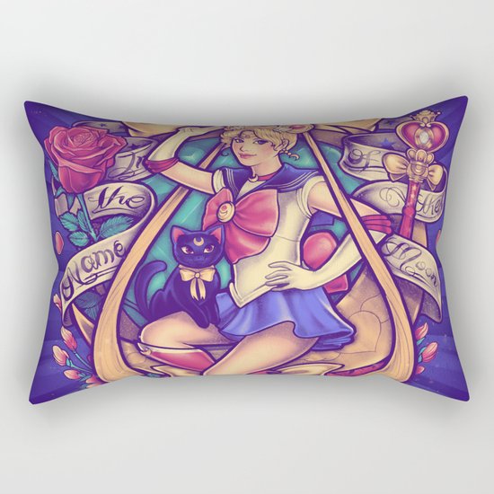In the Name of the Moon Rectangular Pillow