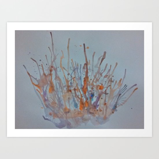 Burst Art Print