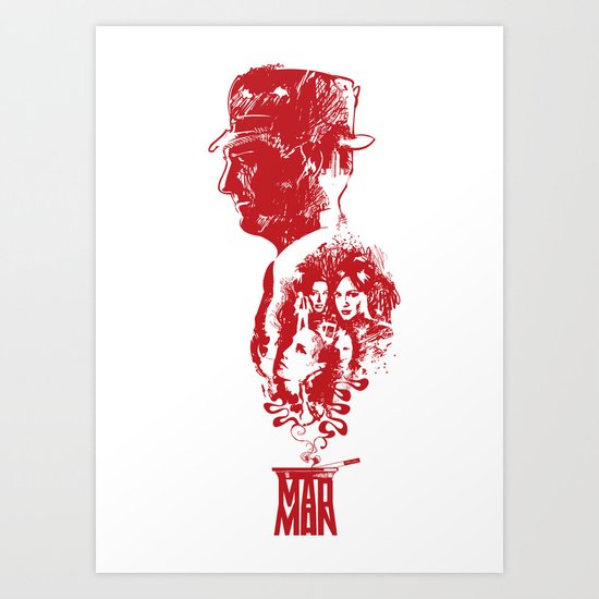 MADMAN Art Print