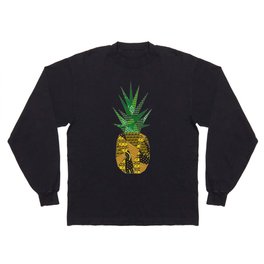 Pineapple Doodle Long Sleeve T-shirt
