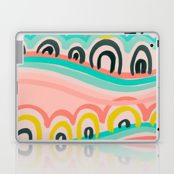 partly cloudy Laptop & iPad Skin