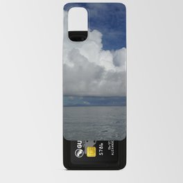 Clouds over the ocean  Android Card Case