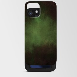 Old green in dark iPhone Card Case