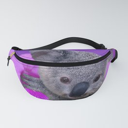 Koala and Orchid Fanny Pack